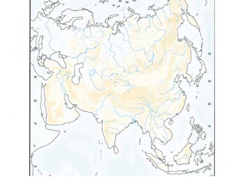 Mapa De Asia Fisico Sin Nombres Sale Online Innoem Eng Psu Ac Th