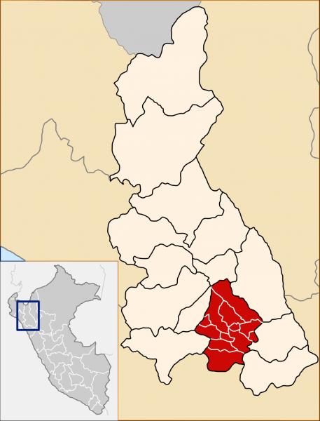 Print Map Quiz LAS PROVINCIAS DE CAJAMARCA sociología Cuarto grado