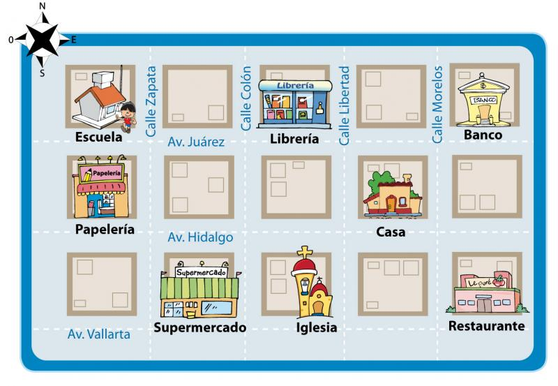 Print Quiz Lectura De Mapas Educaci N Primaria Croquis