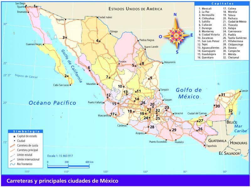 Print Map Quiz Elementos del mapa geografía 4º Educación primaria