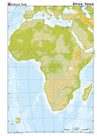 Print Map Quiz Mapa Africa 6º Primaria mapa de africa