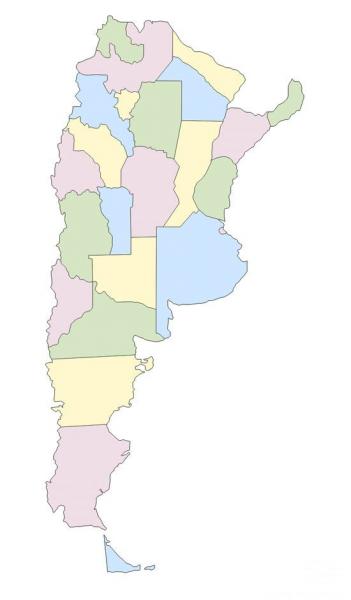 Print Map Quiz Provincias De Argentina Geograf A Educaci N