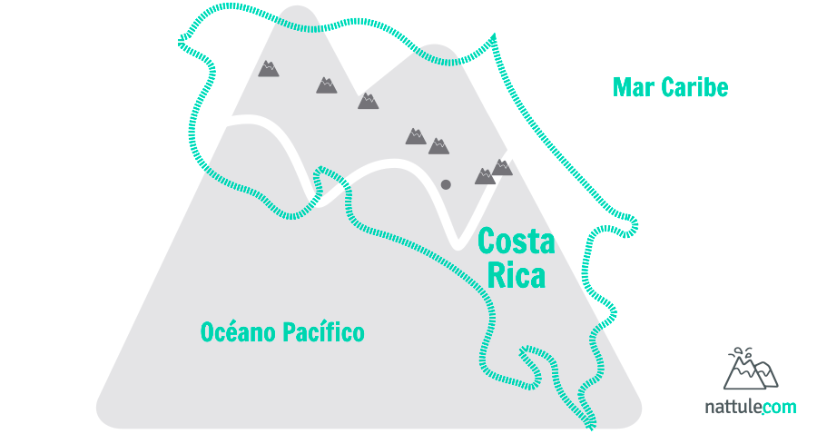 Print Map Quiz Volcanes De Costa Rica