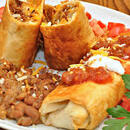 Chimichangas con pollo picante