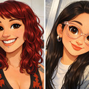 Agustina y Jeannette 