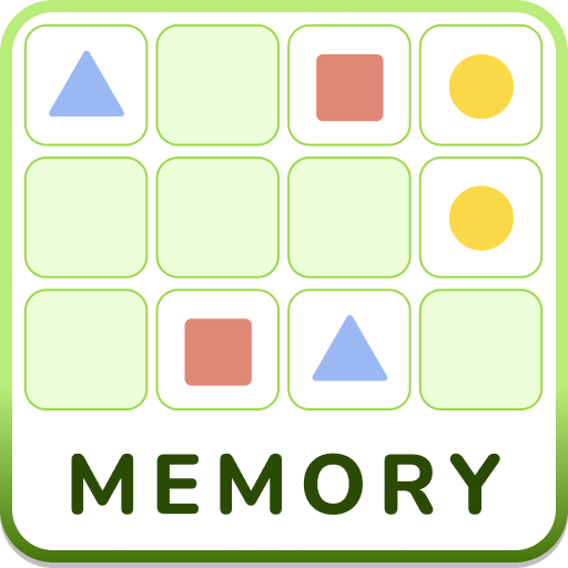 Matching game with faced-down cards Memory