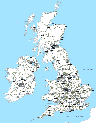Map Quiz Map Of The British Isles Foreign Language Map Cities United Kingdom