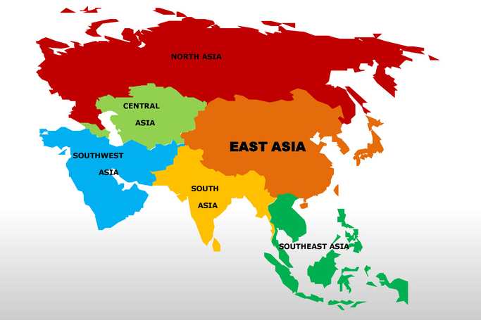 east asia map quiz