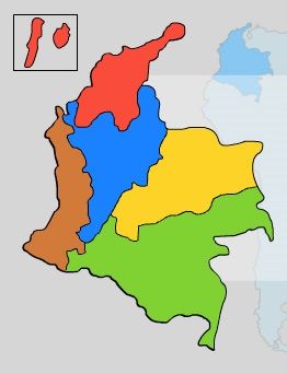 Get Mapa De Colombia Regiones Naturales Para Colorear Pics