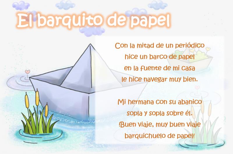 Slideshow: Lectura: El barquito de papel (lengua - 1º - Primaria - lectura  - barco - poema)