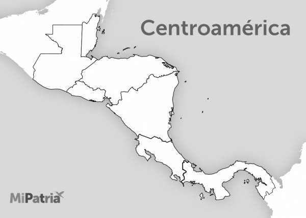 Print Map Quiz Mapa De Centroamérica Geografía Los Países De Centroamérica Centroamerica 2979