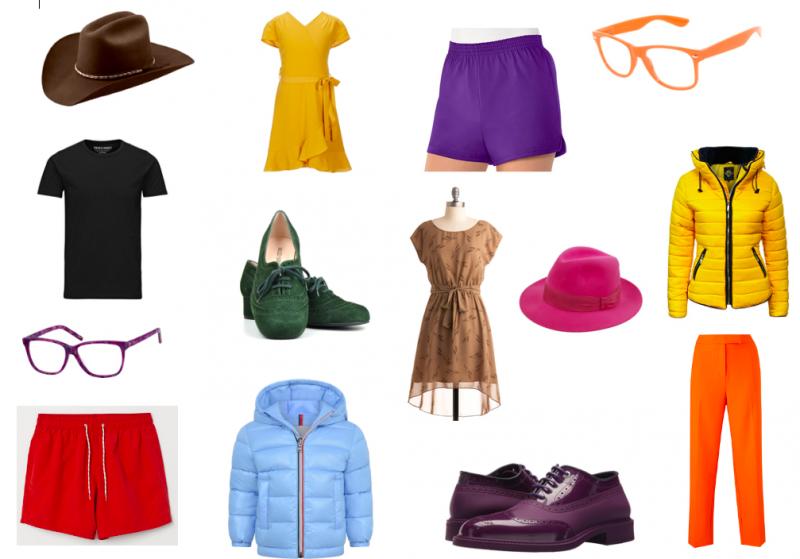 Print Map Quiz: VOCABULARY 9: OUR CLOTHES (clothes - english - wear)