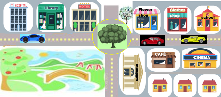 Is there a shop next to the café?