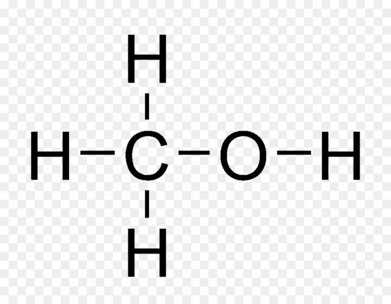 estructura de lewis para metanol