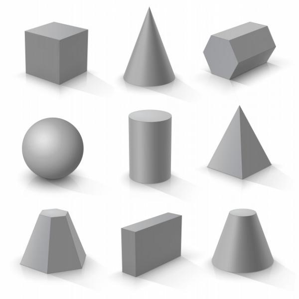 Qual figura tem seis lados e bases diferentes?