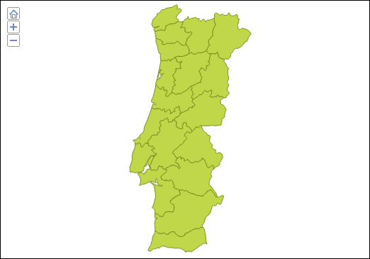 Imprimir Mapa Interactivo: Mapa de Portugal (2º Ciclo: 5º ano - portugal  continental)