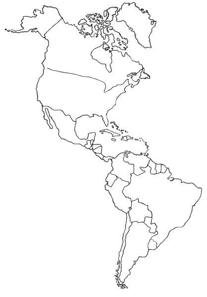 Actualizar Más De 78 El Continente Americano Para Dibujar Mejor Vn 1453