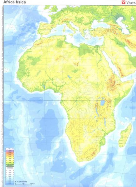 Print Map Quiz Rios Y Lagos De Africa Geografia 1 Eso Geografia E Historia Rios De Africa