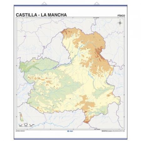 mapa mudo fisico de castilla la mancha Map Quiz: Ríos de Castilla   La Mancha (ríos   castilla la mancha)