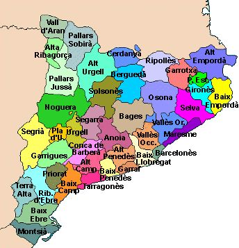 Print Map Quiz: mapa de catalunya ()