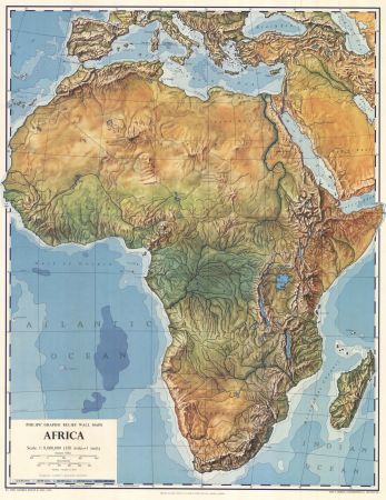 mapa fisico de africa educaplay Print Map Quiz: Mapa físico de África (mapa   secundària   mapa de 