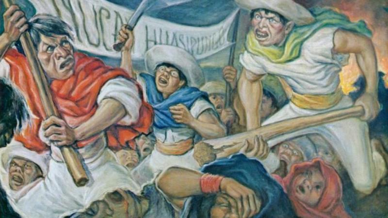 la realidad de los indígenas, mestizos, afroecuatorianos, cholos.