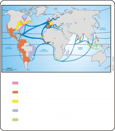 Empires Coloniaux Et Courants Déchanges Latelier Dhg Sempai