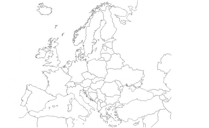 mapa político europa