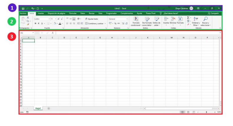 Print Quiz: HOJA DE CALCULO BÁSICO (excel - Informatica 1 - Hoja De ...