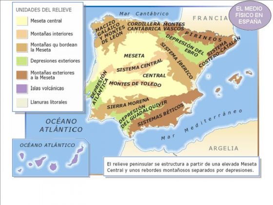 Imprimir Mapa Interactivo Rios Y Vertientes Peninsula Iberica Rios De Espana Y Sus Vertientes