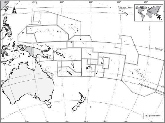 Mapa Politico De Oceania Para Imprimir Resenhas De Livros 1973