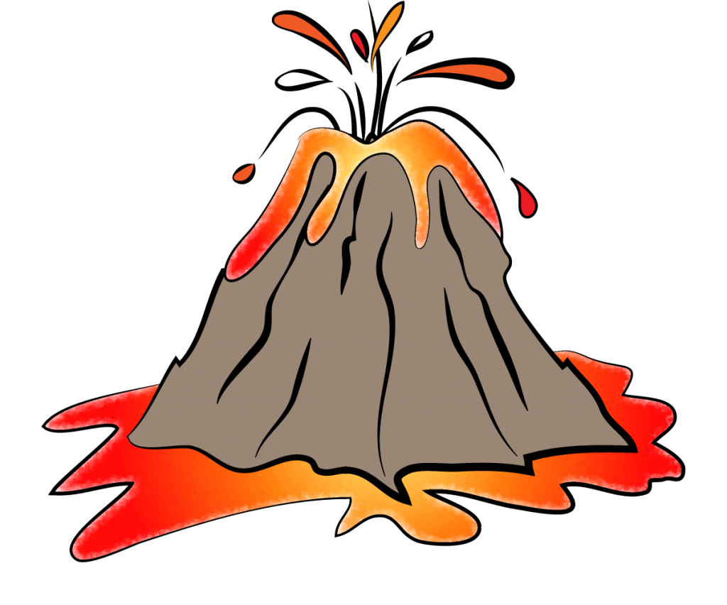 Un volcán