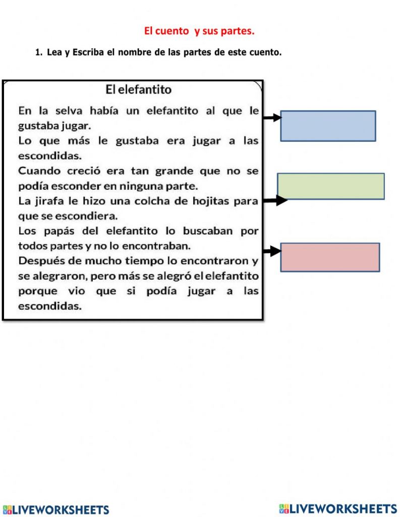 Print Froggy Jumps Partes De Un Cuento Lengua Primaria