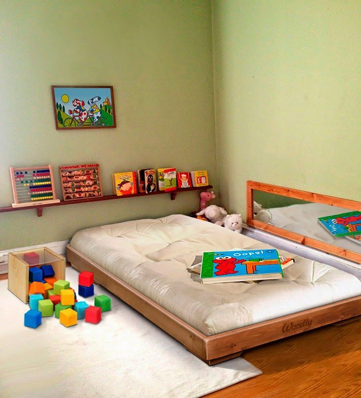 cama y suelo
