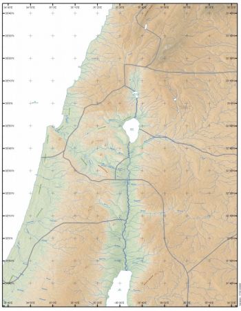 mapa mudo palestina Mapa Interactivo: Palestina en tiempos de Jesús (palestina 