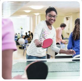 PLAY TABLE TENNIS