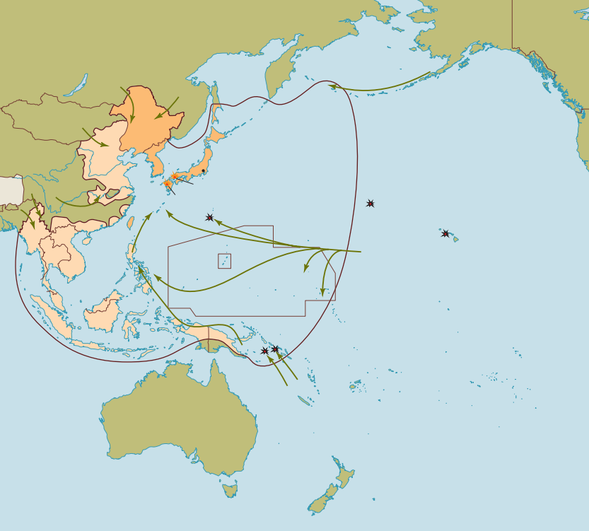 Print Map Quiz: World War II in the Pacific ()