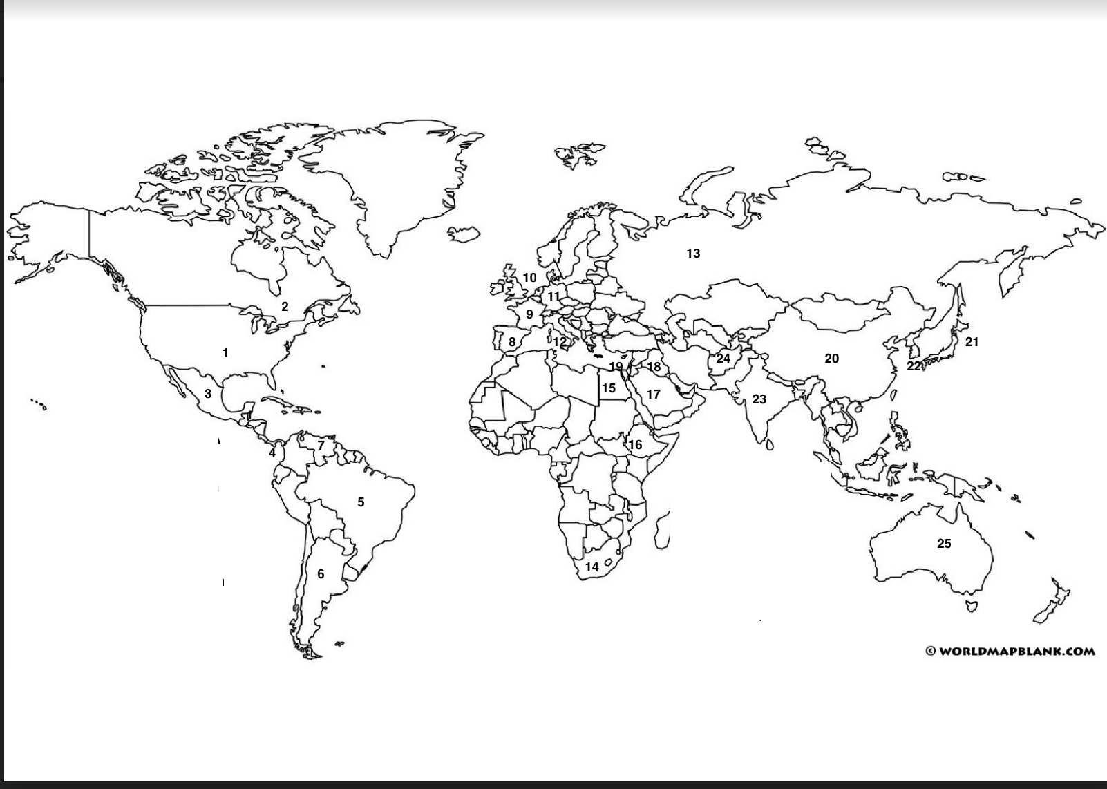 Print Map Quiz Finals Map Test print-map-quiz-finals-map-test