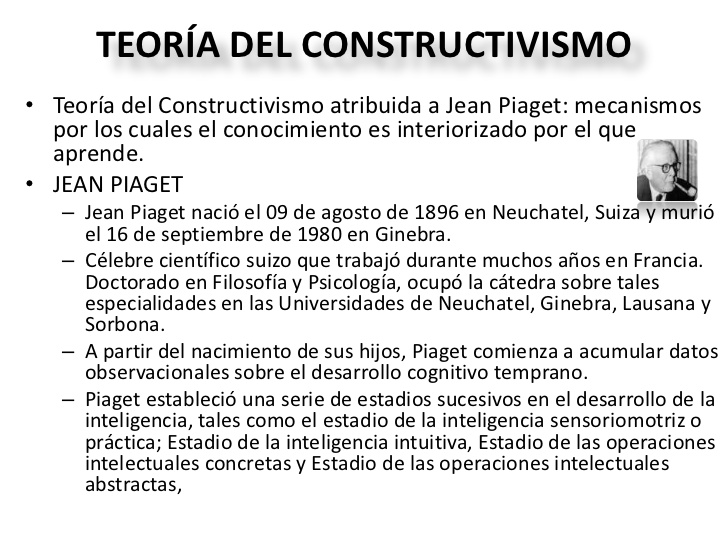 Pr sentation el constructivismo definici n