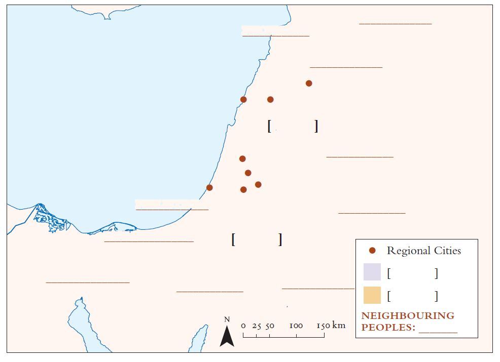 Print Map Quiz: Ancient Israel Map Quiz CLCS 181 ()