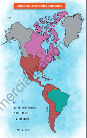 Mapa Interactivo: Mapa de los Imperios Coloniales (historia - 9º egb)