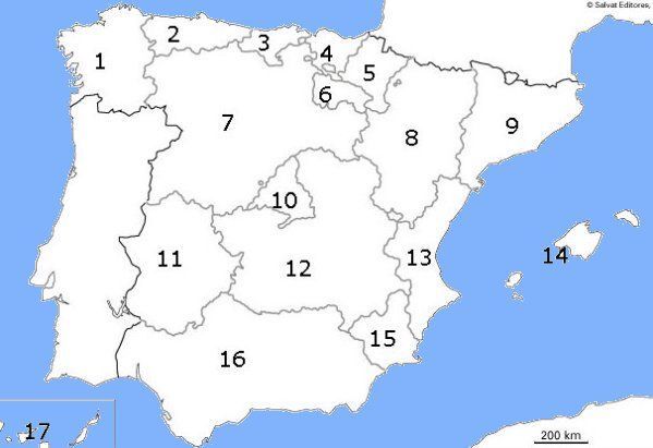 Mapa Interactivo Mapa Mudo Comunidades Aut nomas De Espa a sociolog a Mapa Interactivo Mapa Mudo Comunidades Aut nomas De Espa a sociolog a