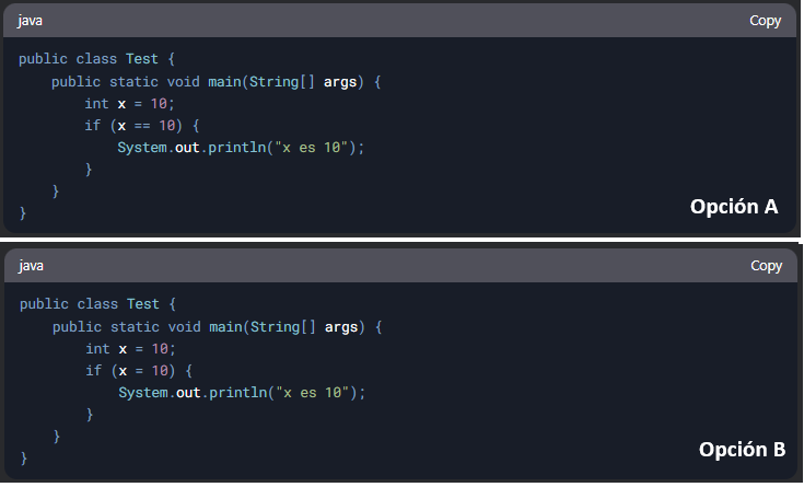 Test Programación Test: Programación II