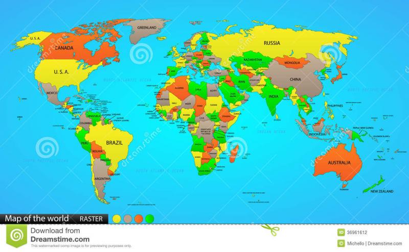 mucho Diez Humano Mapa Interactivo: CAPITALES (geografía - capitales del mundo)