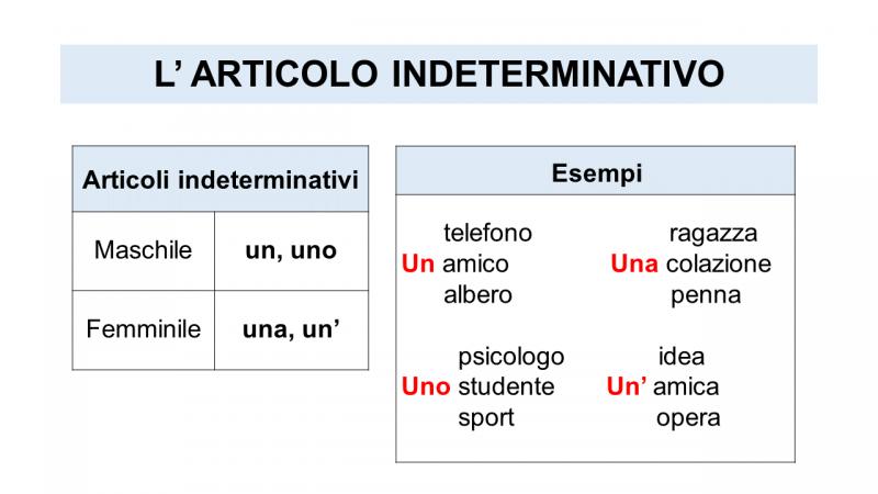 Артикль магазин. Articolo determinativo итальянский. Articoli indeterminativi в итальянском. Articolo indeterminativo итальянский язык. Un uno una в итальянском.