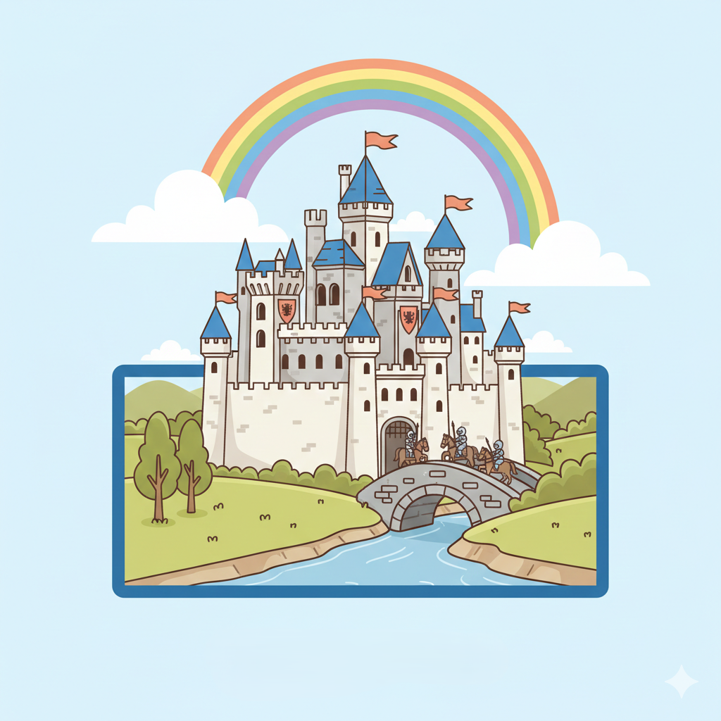 The mythical castle and seat of Arthur's court.
