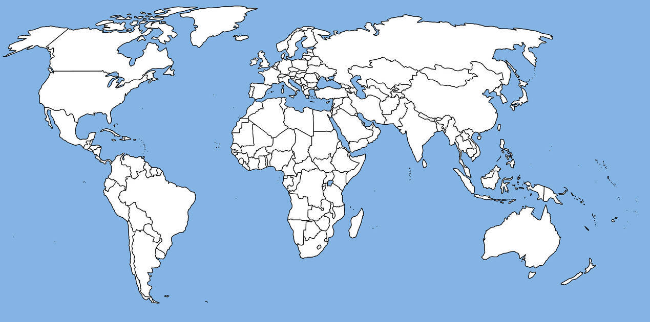 Map Quiz: AP Human Geography 30 countries (ap human geography)