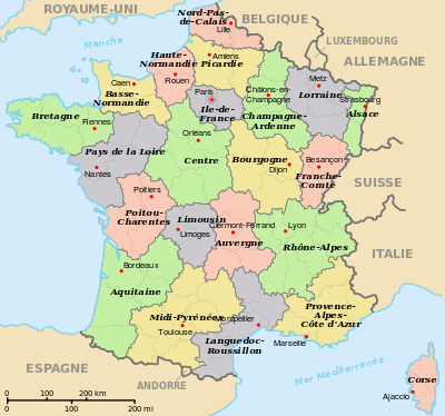 Map Quiz Specialites Francaises