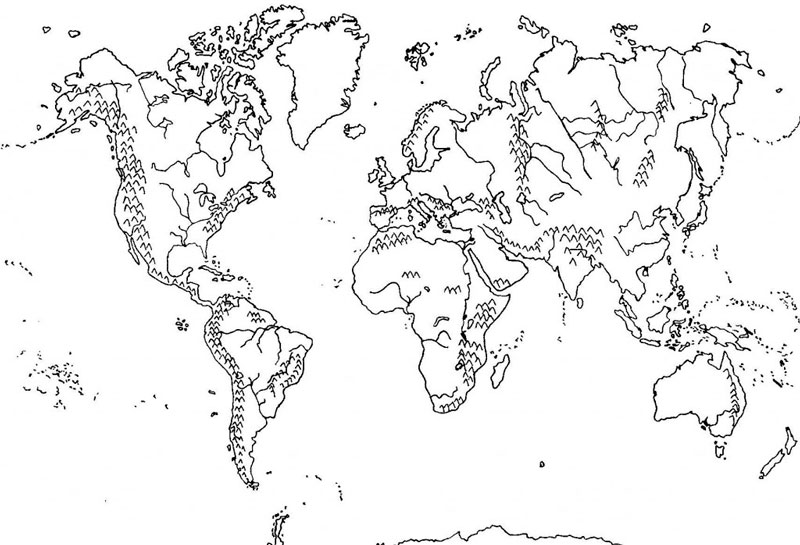 mapa mudo del mundo rios Mapa Interactivo: rios del mundo (Leire Sayas) (geografía   1º 