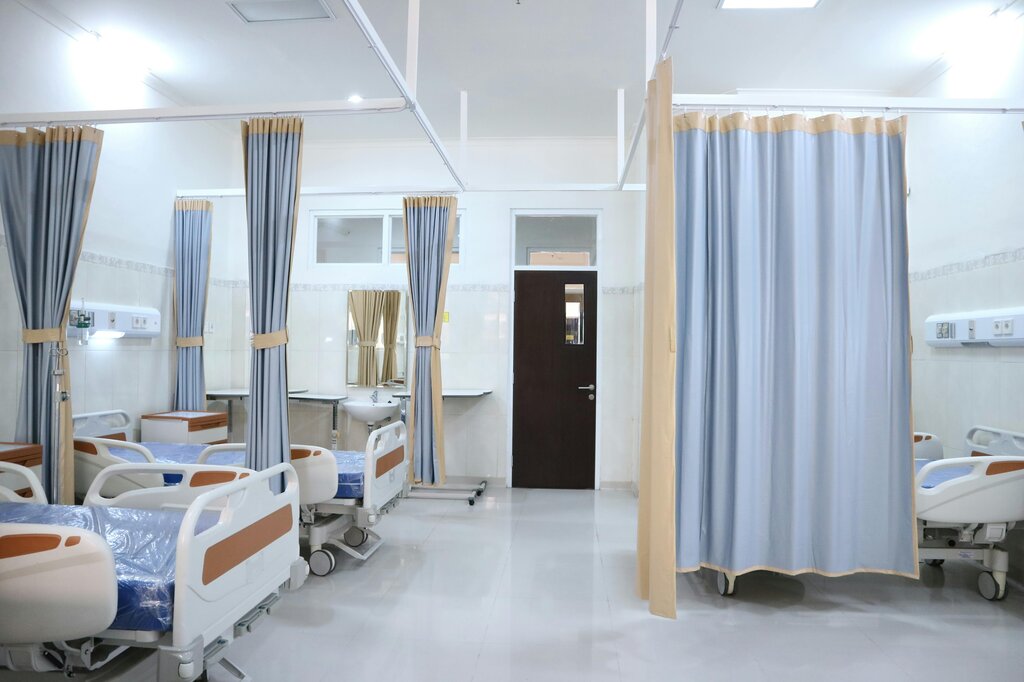 en un hospital